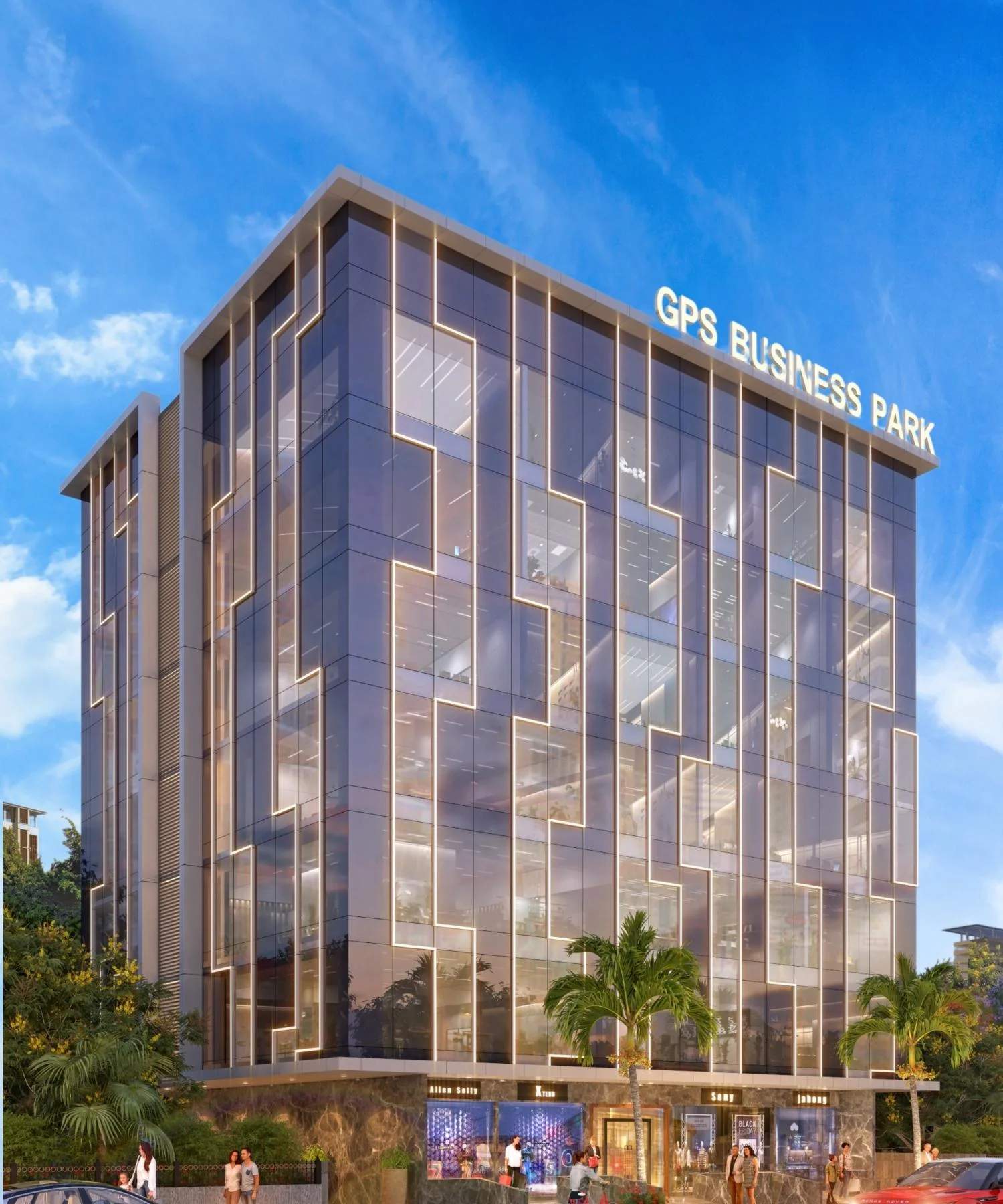 GPS Business Park building elevation